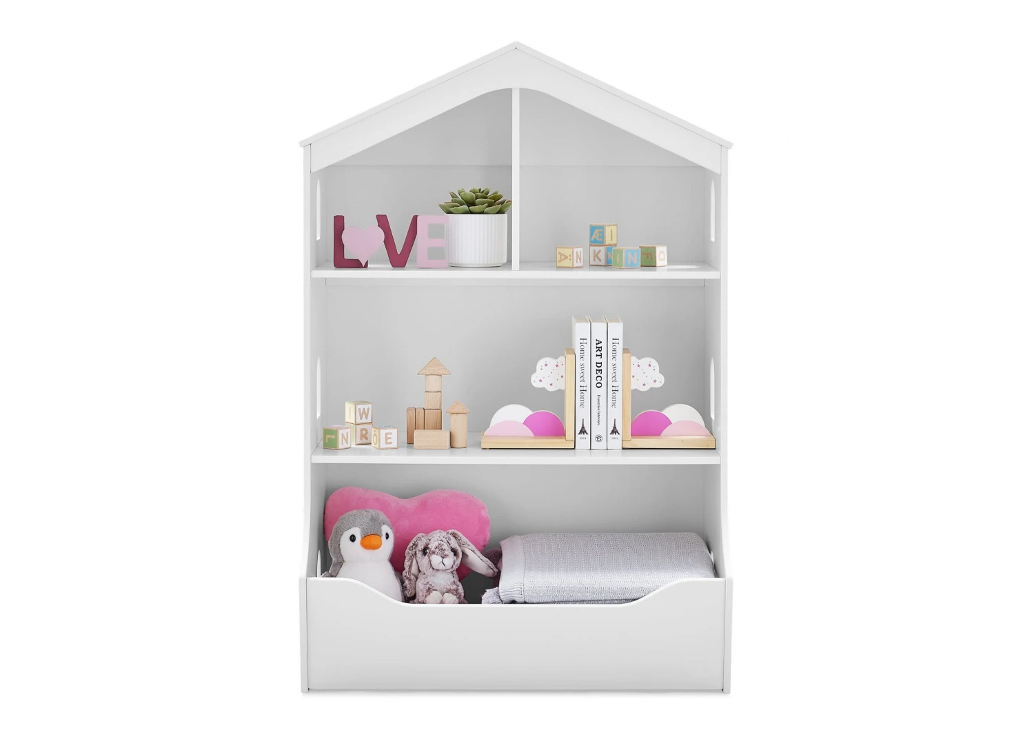 Delta Children Playhouse Bookcase With Toy Storage 9 Delta Children Playhouse Bookcase With Toy Storage