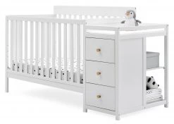 Delta Children Flynn 5-in-1 Convertible Crib And Changer