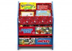 Delta Children Mickey Mouse Toy And Book Organizer Storage