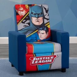 Delta Children Justice League High Back Upholstered Chair Kids’ Chairs
