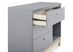 Delta Children Poppy 3 Drawer Dresser With Cubbies