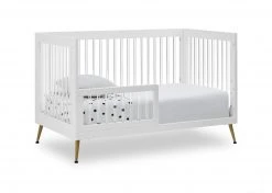 Delta Children Sloane 4-in-1 Acrylic Convertible Crib What's New