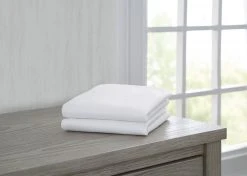 Fitted Bassinet Sheet Set, 2-Pack – Compatible With The Following Delta Children Bassinets: 27201, 27202, 27302 And 27303