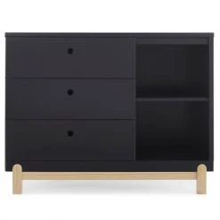 Delta Children Poppy 3 Drawer Dresser With Cubbies