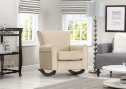 Delta Children Lancaster Rocking Chair Featuring LiveSmart Fabric By Culp