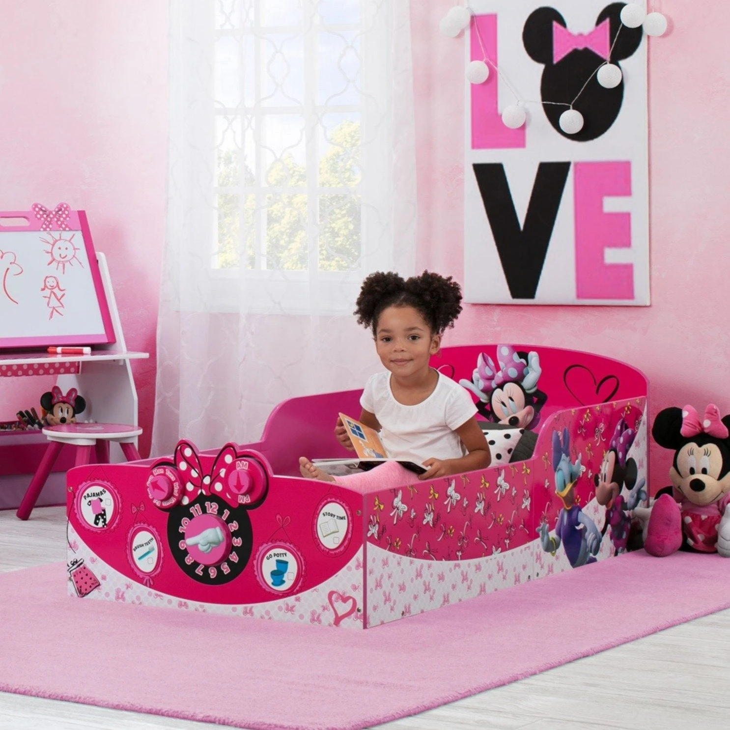 Delta Children Minnie Mouse Interactive Wood Toddler Bed Toddler Beds 8 Delta Children Minnie Mouse Interactive Wood Toddler Bed Toddler Beds