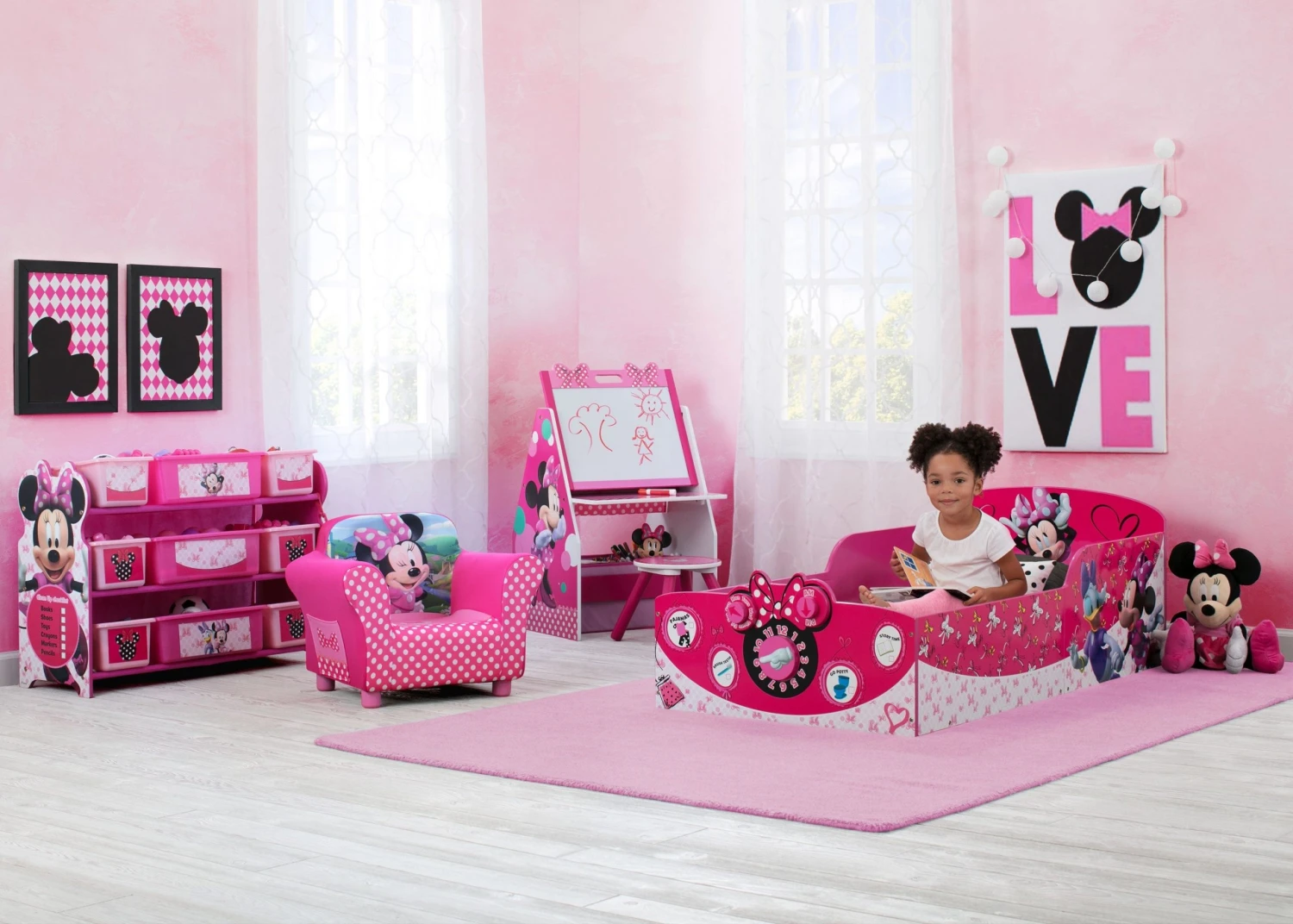Delta Children Minnie Mouse Interactive Wood Toddler Bed Toddler Beds 3 Delta Children Minnie Mouse Interactive Wood Toddler Bed Toddler Beds