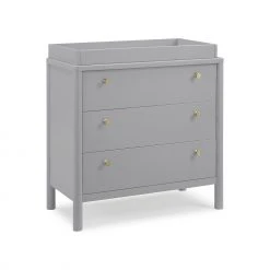 Delta Children Remy 3 Drawer Dresser With Changing Top Dressers & Changing Tables