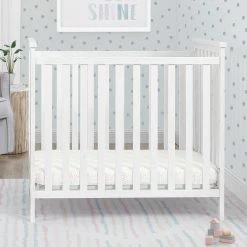 Delta Children Middleton Mini Crib With 2.75-Inch Mattress Baby Cribs