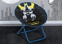 Delta Children Batman Saucer Chair For Kids/Teens/Young Adults