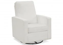 Delta Children Skye Nursery Glider Swivel Chair With LiveSmart Fabric Gliders & Rocking Chairs