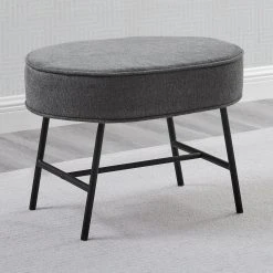 Delta Children Gliders & Rocking Chairs Ella Ottoman With LiveSmart Evolve Fabric