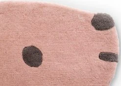 Delta Children Hand-Tufted 100% Wool Bunny Rug