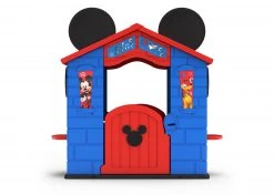 Delta Children Mickey Mouse Plastic Indoor/Outdoor Playhouse With Easy Assembly