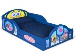 Delta Children SpongeBob SquarePants Plastic Sleep And Play Toddler Bed Toddler Beds