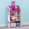 Delta Children Trolls World Tour Wooden Playhouse 4-Shelf Bookcase For Kids 1 Delta Children Trolls World Tour Wooden Playhouse 4-Shelf Bookcase For Kids