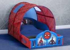 Delta Children Spider-Man Sleep And Play Toddler Bed With Tent Toddler Beds