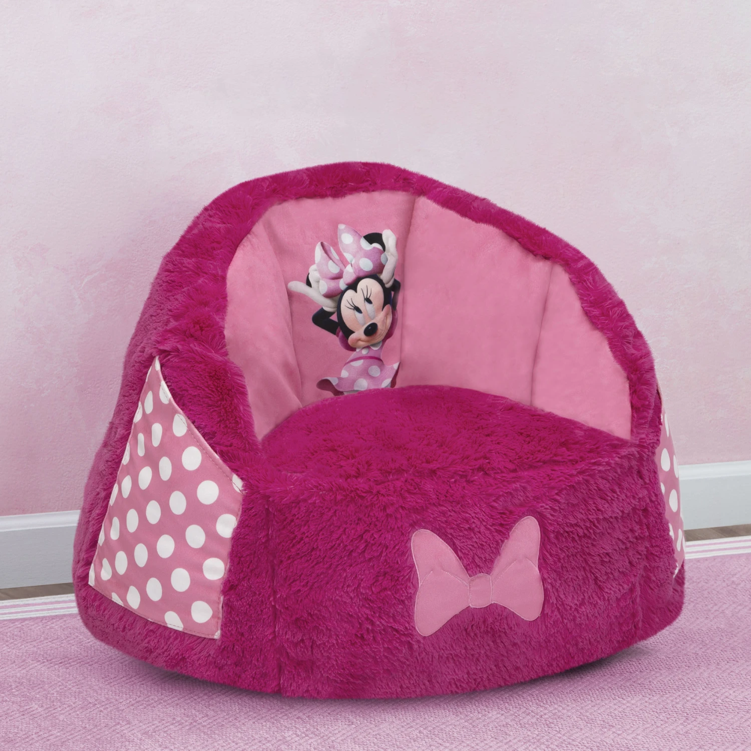 Delta Children Minnie Mouse Cozee Fluffy Chair, Toddler Size (for Kids Up To 6 Years Old) 7 Delta Children Minnie Mouse Cozee Fluffy Chair, Toddler Size (for Kids Up To 6 Years Old)