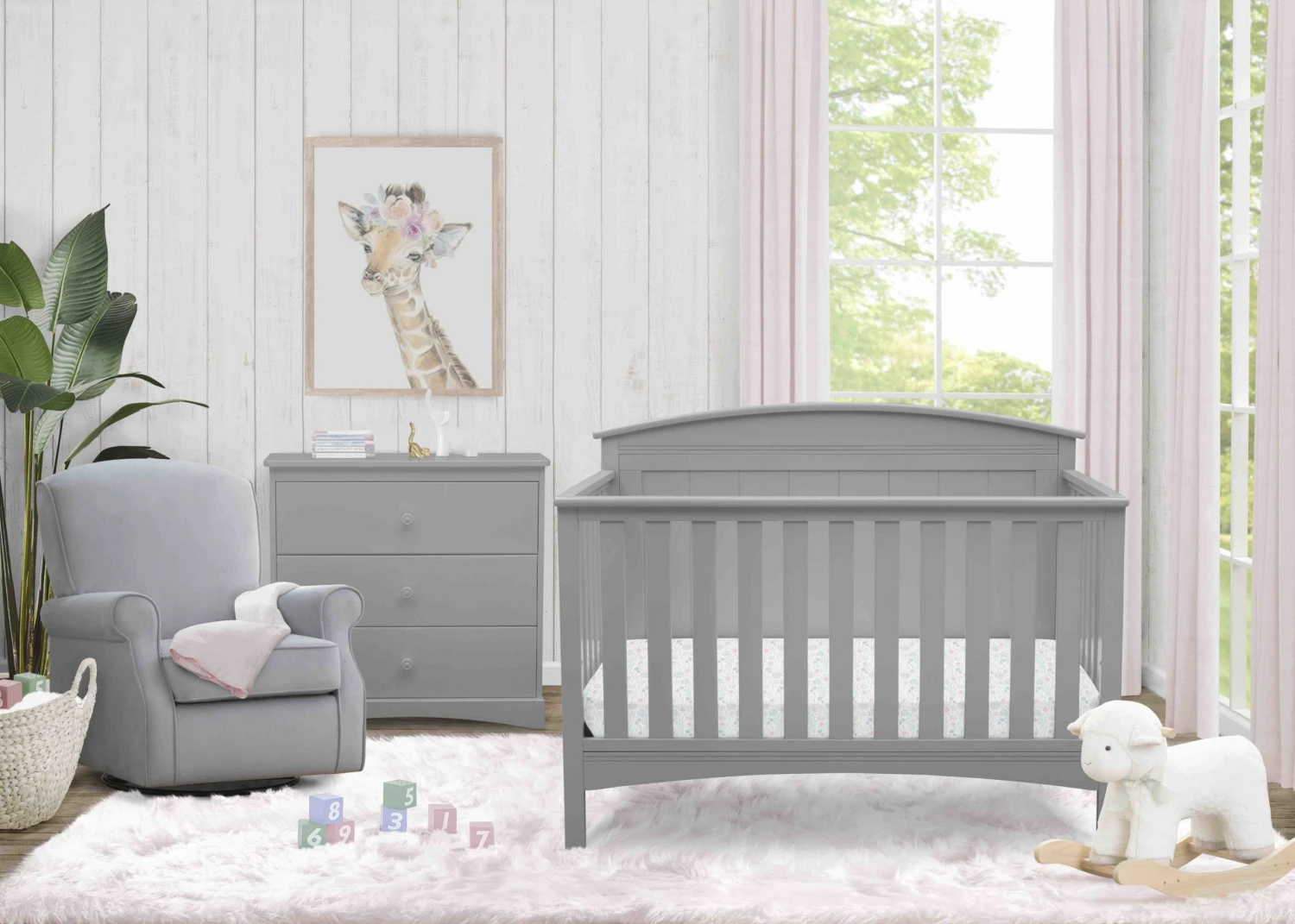 Delta Children Archer 4-in-1 Convertible Crib Baby Cribs 4 Delta Children Archer 4-in-1 Convertible Crib Baby Cribs