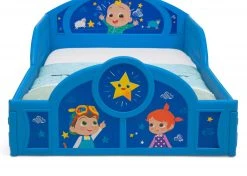 Delta Children CoComelon Sleep And Play Toddler Bed With Built-In Guardrails 9 Delta Children CoComelon Sleep And Play Toddler Bed With Built-In Guardrails