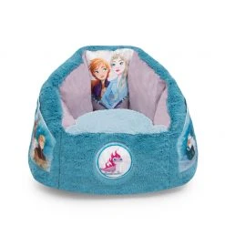 Delta Children Gifts Frozen Cozee Fluffy Chair, Toddler Size (for Kids Up To 6 Years Old)