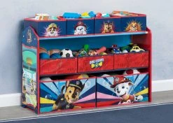 Delta Children PAW Patrol Deluxe 9 Bin Design And Store Toy Organizer Storage
