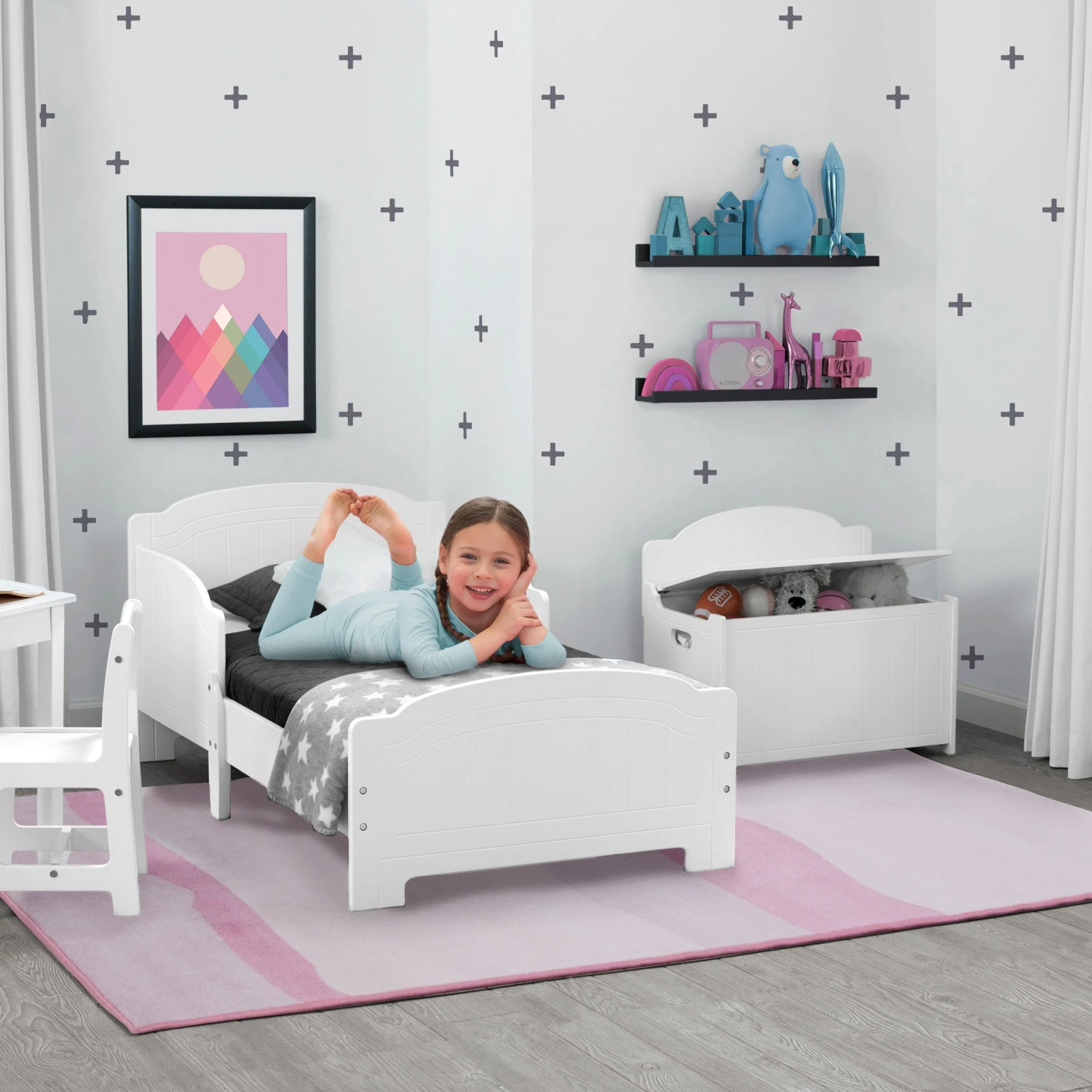 Delta Children Rugs Pink Ombre Rectangle Area Rug For Kids, 53-Inch X 59-Inch 7 Delta Children Rugs Pink Ombre Rectangle Area Rug For Kids, 53-Inch X 59-Inch