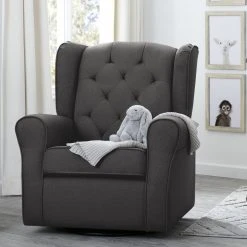 Delta Children Gliders & Rocking Chairs Emma Nursery Glider Swivel Rocker Chair