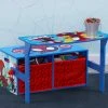 Delta Children Book & Toy Storage Spidey And His Amazing Friends Activity Bench