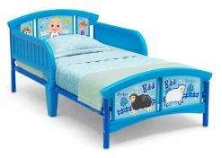 Delta Children CoComelon Plastic Toddler Bed Toddler Beds