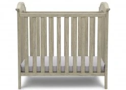 Delta Children Baby Cribs Farmhouse Mini Baby Crib With 2.75-inch Mattress