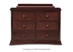 Delta Children Bentley 6 Drawer Dresser Dressers & Changing Tables