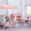 Delta Children Princess Plastic Toddler Bed With Canopy Toddler Beds