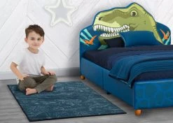 Delta Children Dinosaur Rectangle Area Rug For Kids, 39-Inch X 59-Inch Rugs