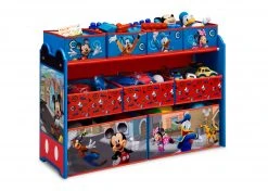 Delta Children Mickey Mouse Deluxe 9 Bin Design And Store Toy Organizer