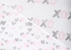 Delta Children Hearts N Kisses Fitted Crib Sheets - 2 Pack What's New