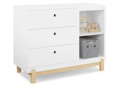 Delta Children Poppy 3 Drawer Dresser With Cubbies
