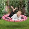 Delta Children Outdoor JoJo Siwa 40-Inch Saucer Swing For Kids