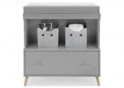 Delta Children Essex Convertible Changing Table With Drawer Dressers & Changing Tables