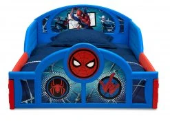 Delta Children Spider-Man Sleep And Play Toddler Bed With Built-In Guardrails Toddler Beds 10 Delta Children Spider-Man Sleep And Play Toddler Bed With Built-In Guardrails Toddler Beds