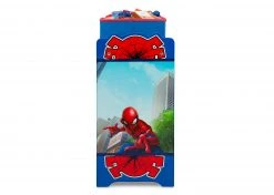 Delta Children Storage Spider-Man Deluxe 9 Bin Design And Store Toy Organizer