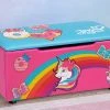 Delta Children JoJo Siwa Upholstered Storage Bench For Kids 1 Delta Children JoJo Siwa Upholstered Storage Bench For Kids