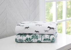 Delta Children Modern Safari Fitted Crib Sheets - 2 Pack