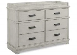 Simmons Kids Asher 6 Drawer Dresser With Changing Top Dressers & Changing Tables