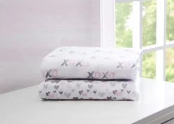 Delta Children Hearts N Kisses Fitted Crib Sheets - 2 Pack What's New