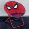 Delta Children Spider-Man Saucer Chair For Kids/Teens/Young Adults