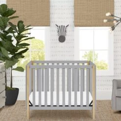 Delta Children Baby Cribs Gio Mini Crib With 2.75-Inch Mattress