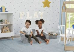 Serta Perfect Sleeper Extra Wide Convertible Sofa To Lounger - Comfy 2-in-1 Flip Open Couch/Sleeper For Kids