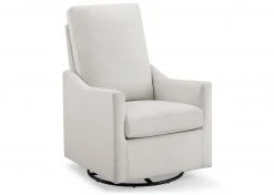 Delta Children Andie Nursery Glider Swivel Chair With LiveSmart Fabric Gliders & Rocking Chairs