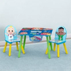 Delta Children CoComelon Table And Chair Set Table & Chair Sets